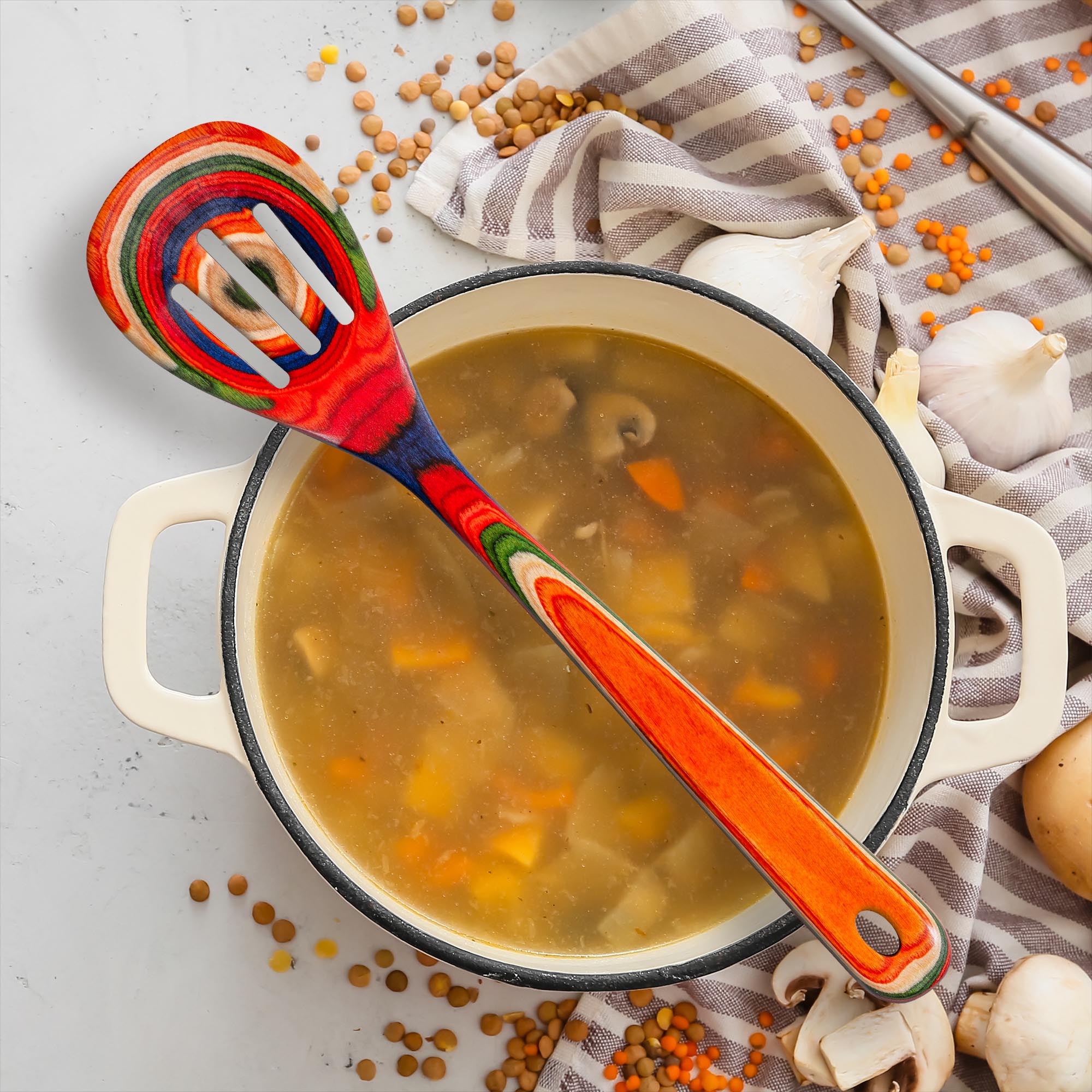 Baltique® Marrakesh Collection Slotted Spoon – Totally Bamboo Wholesale